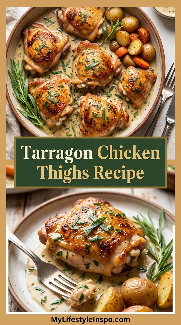 Tarragon Chicken Thighs Recipe