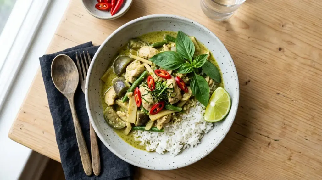 Thai Green Curry Chicken Recipe