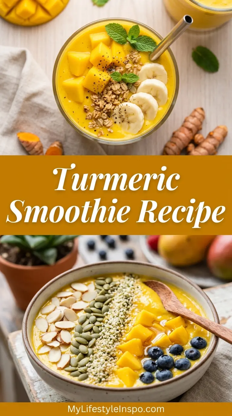 Turmeric Smoothie Recipe