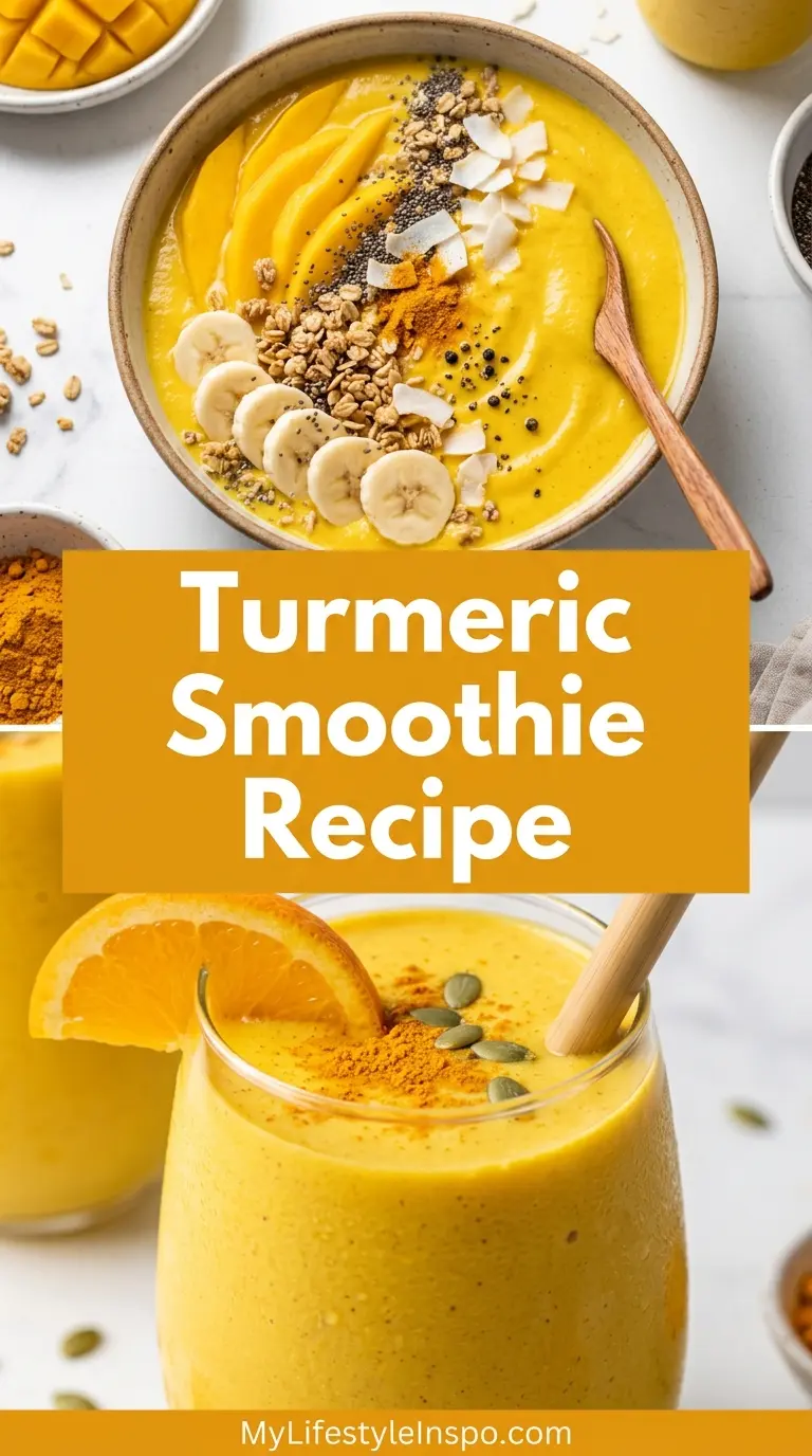 Turmeric Smoothie Recipe