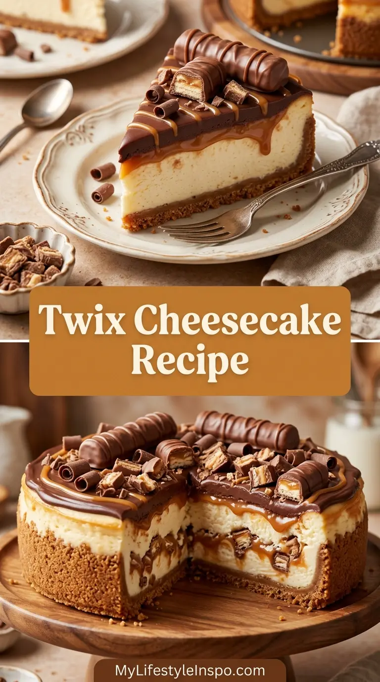 Twix Cheesecake Recipe