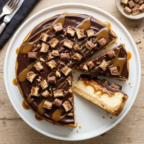 Twix Cheesecake Recipe