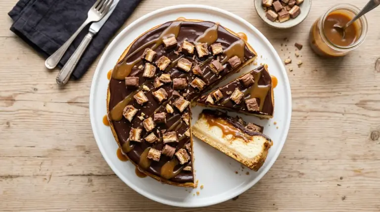 Twix Cheesecake Recipe