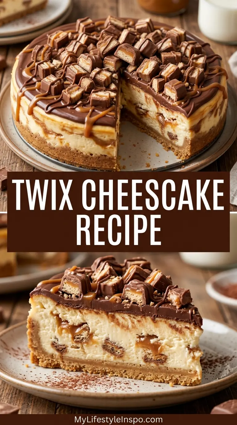 Twix Cheesecake Recipe