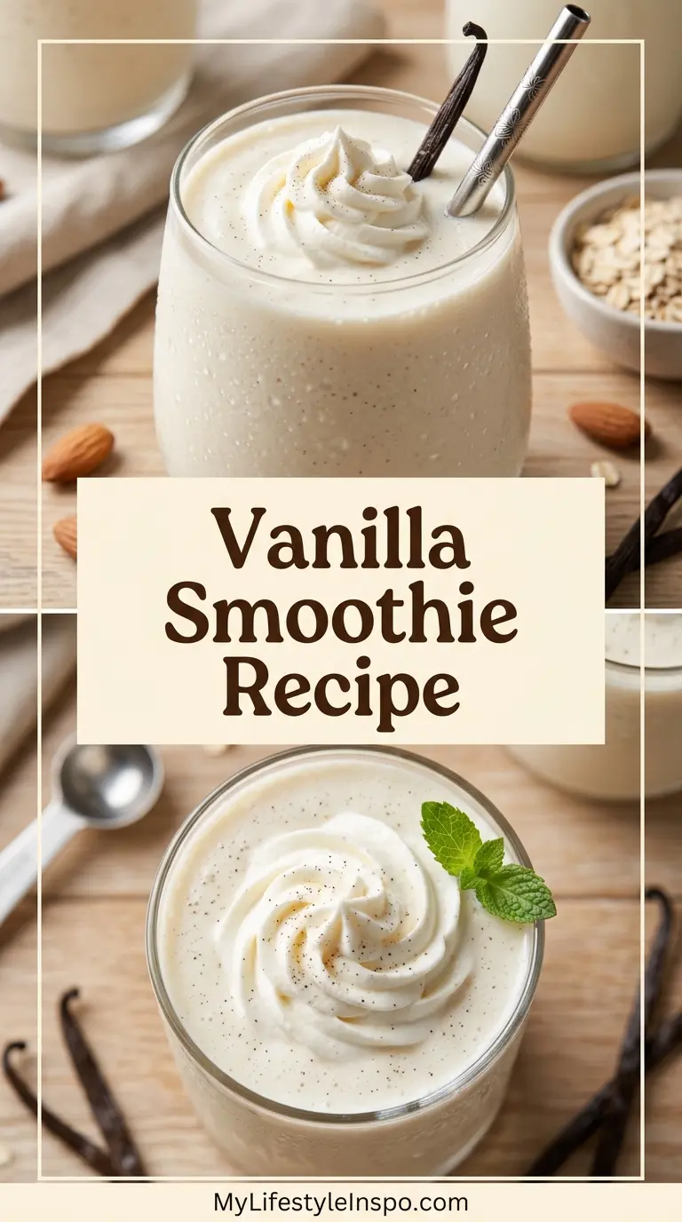 Vanilla Smoothie Recipe