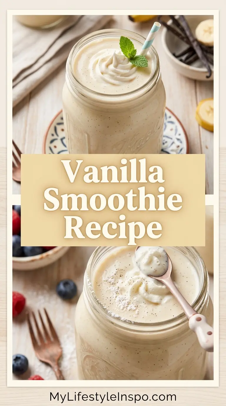 Vanilla Smoothie Recipe