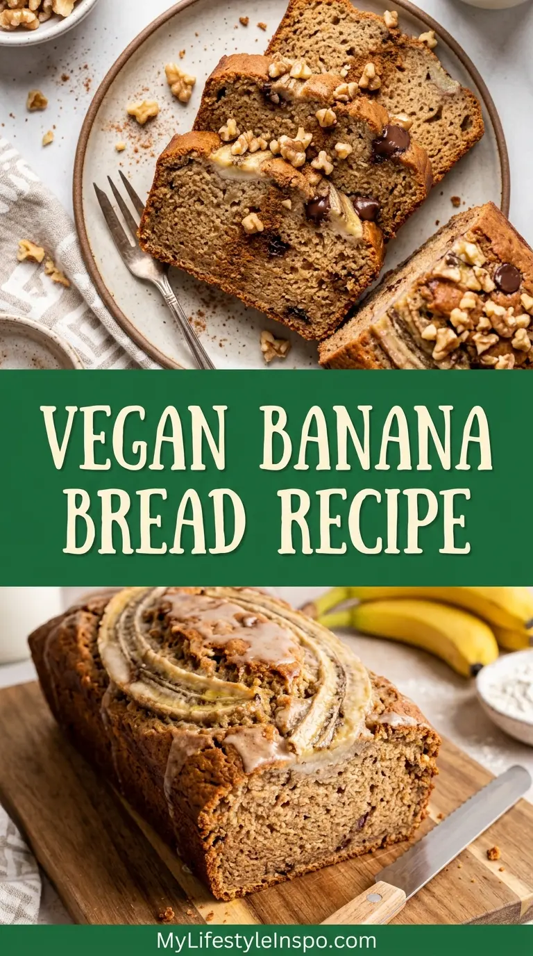 Vegan Banana Bread Recipe