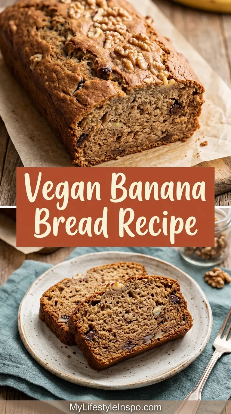 Vegan Banana Bread Recipe