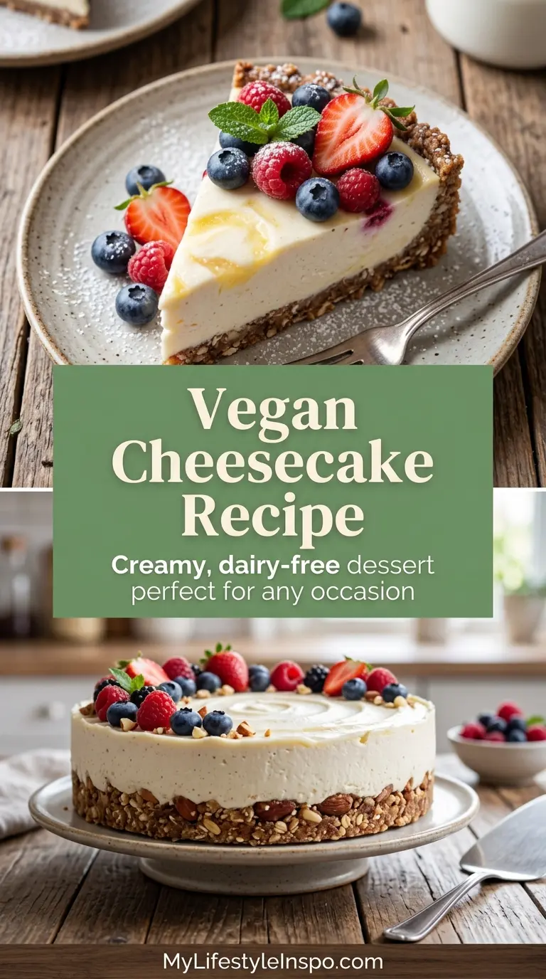 Vegan Cheesecake Recipe