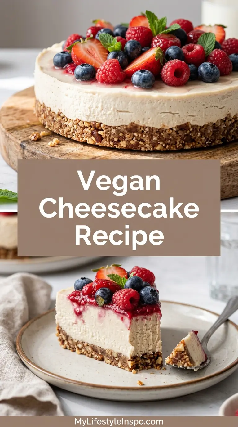 Vegan Cheesecake Recipe