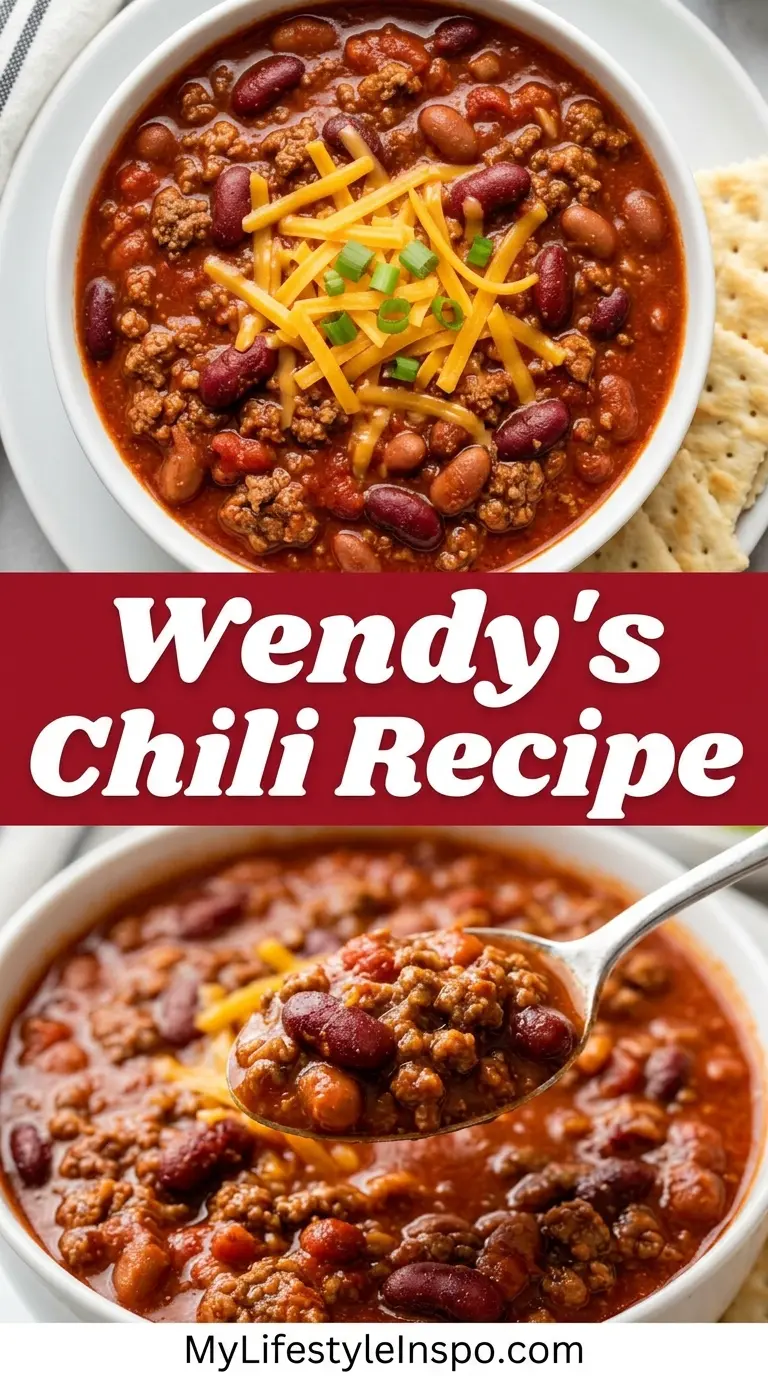 Wendy's Chili Recipe