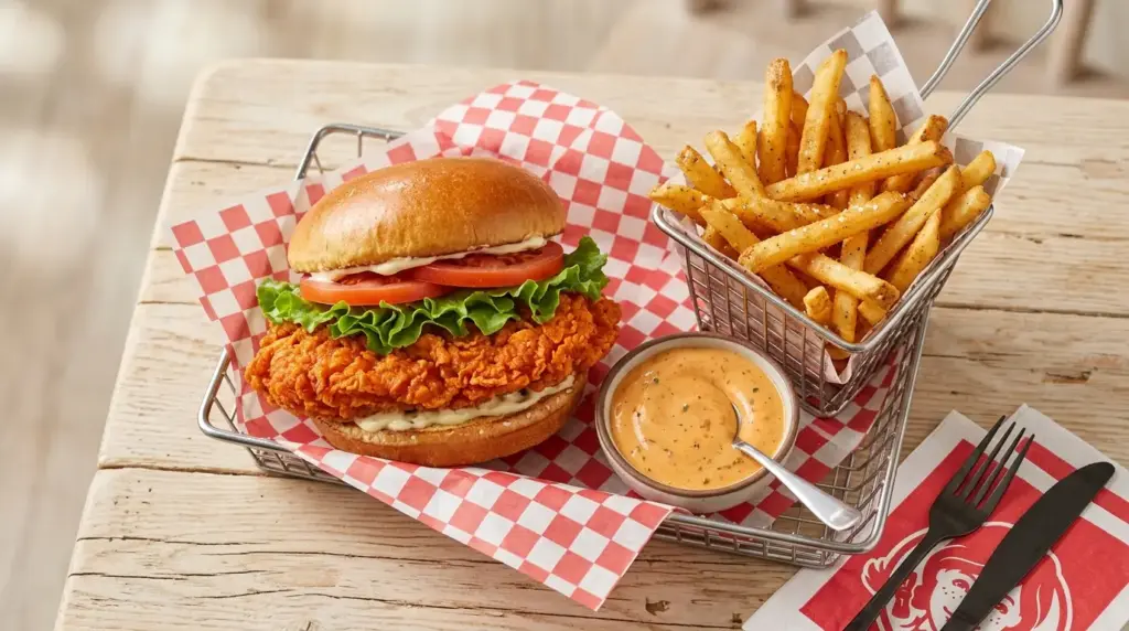 Wendy's Spicy Chicken Sandwich Recipe