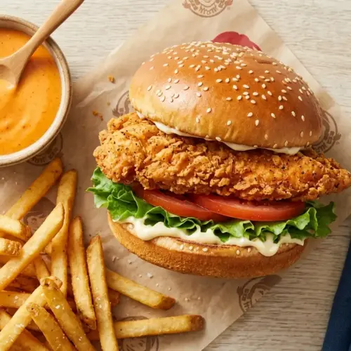 Wendy's Spicy Chicken Sandwich Recipe