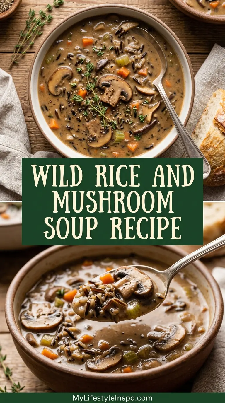 Wild Rice and Mushroom Soup Recipe