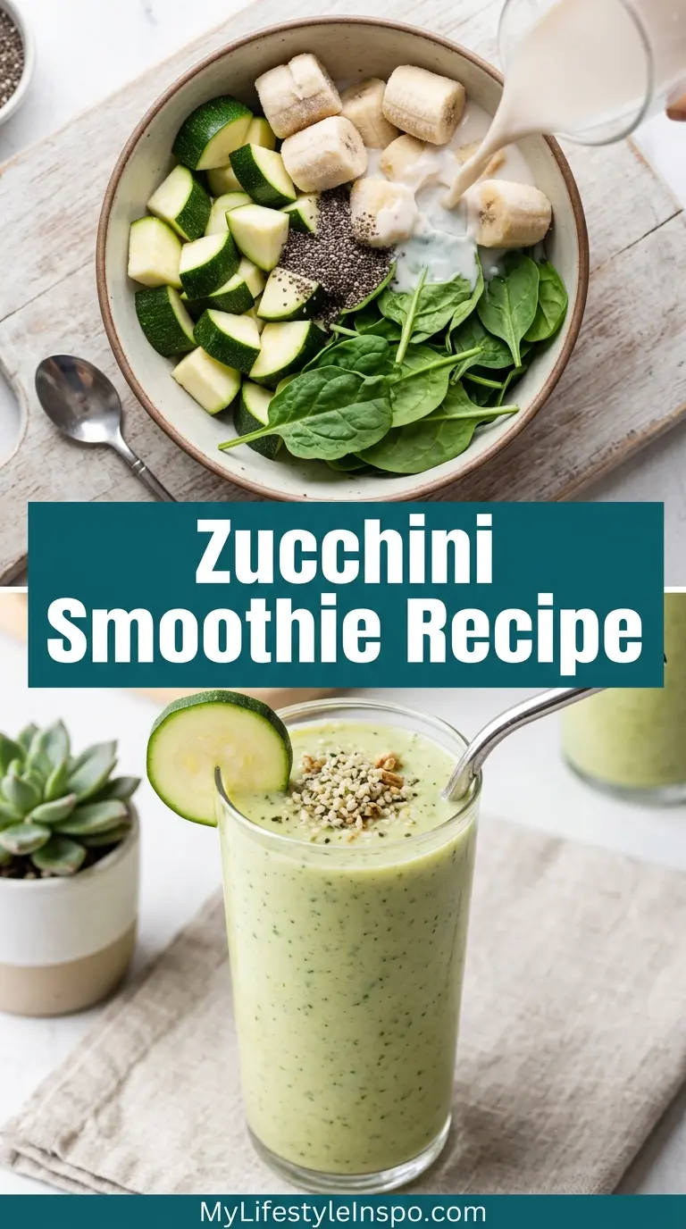 Zucchini Smoothie Recipe