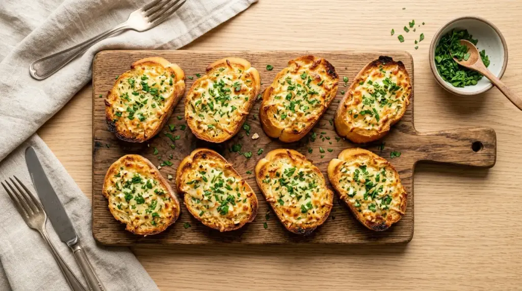 Air Fryer Garlic Bread Recipe