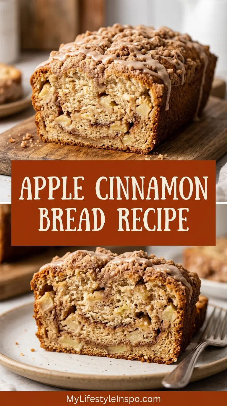Apple Cinnamon Bread Recipe
