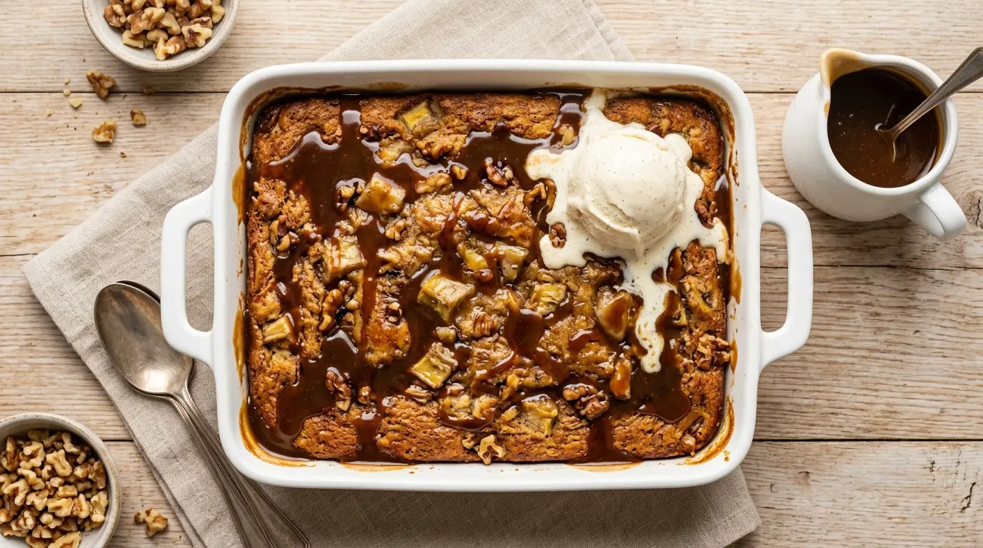 Banana Bread Pudding Recipe