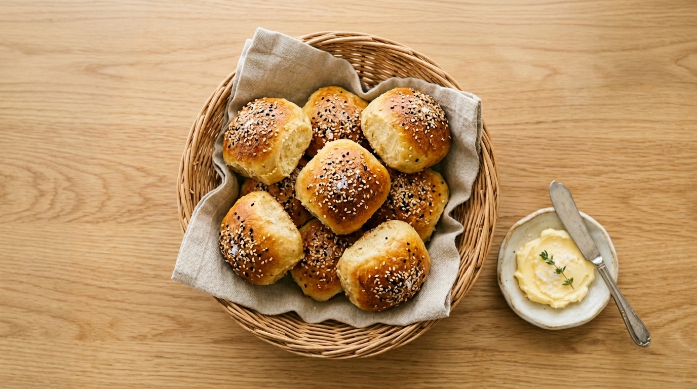 Keto Dinner Rolls Recipe