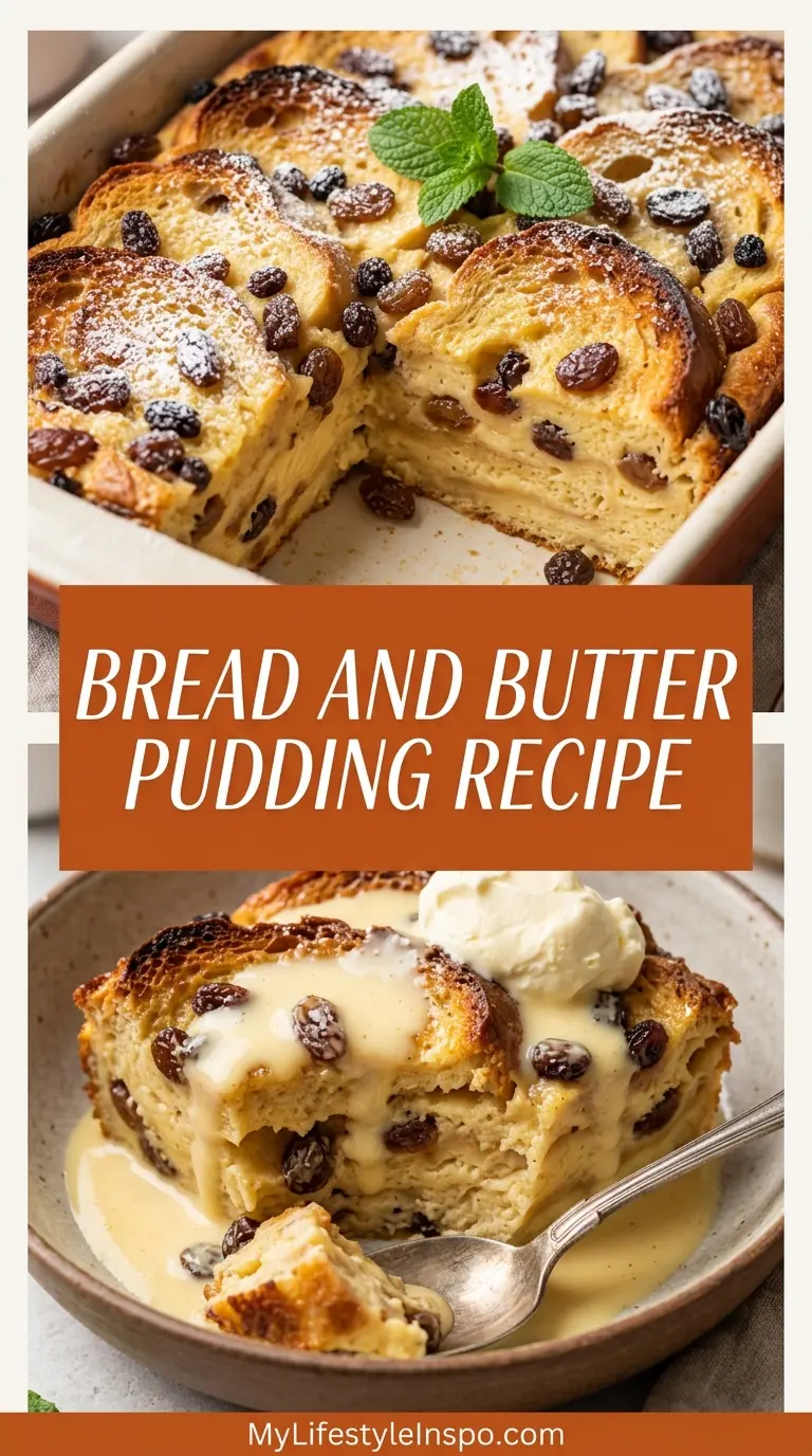 Bread And Butter Pudding Recipe