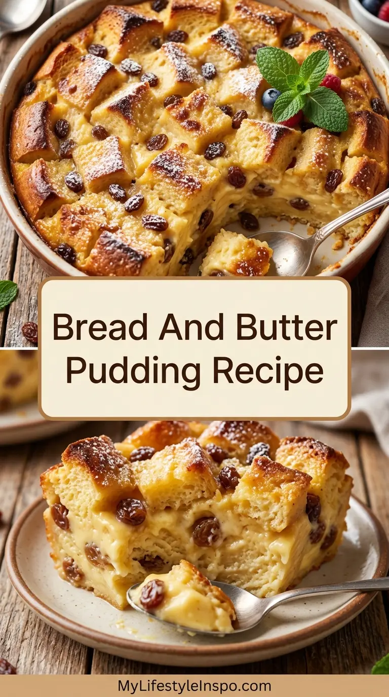 Bread And Butter Pudding Recipe