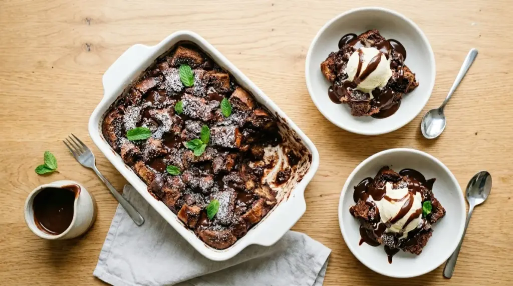Chocolate Bread Pudding Recipe