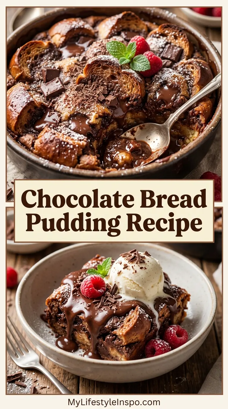 Chocolate Bread Pudding Recipe