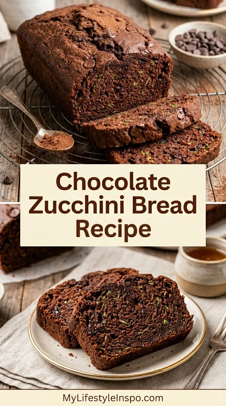 Chocolate Zucchini Bread Recipe