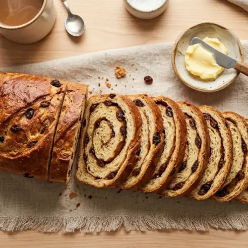 Cinnamon Raisin Bread Recipe