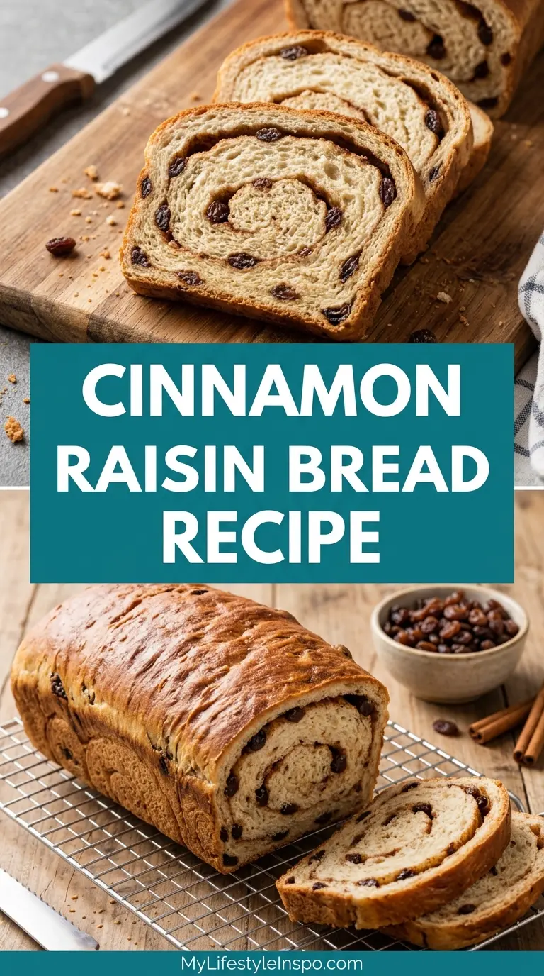 Cinnamon Raisin Bread Recipe