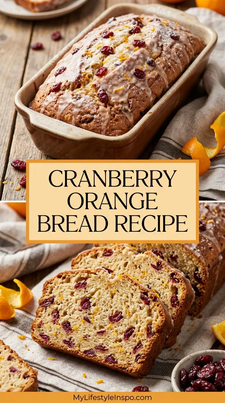 Cranberry Orange Bread Recipe