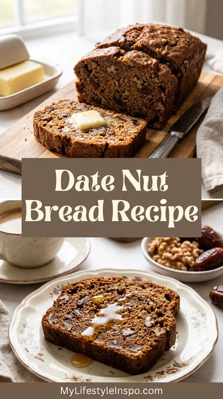 Date Nut Bread Recipe