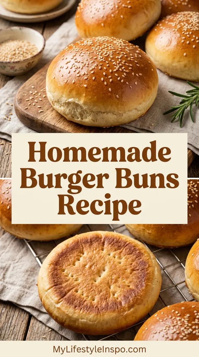 Homemade Burger Buns Recipe