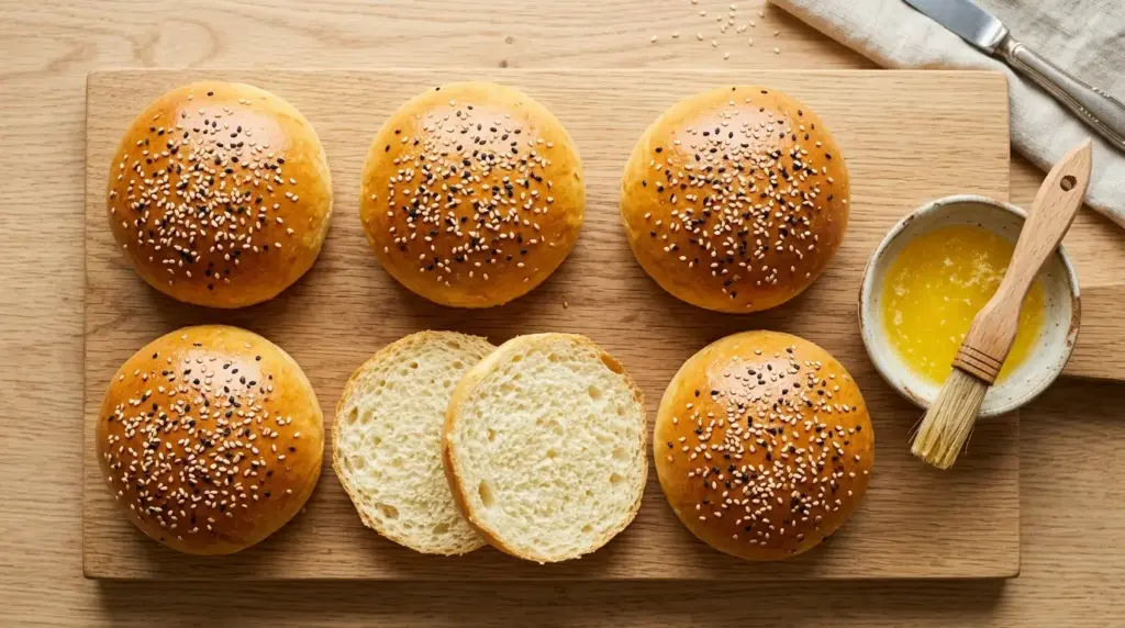 Homemade Burger Buns Recipe