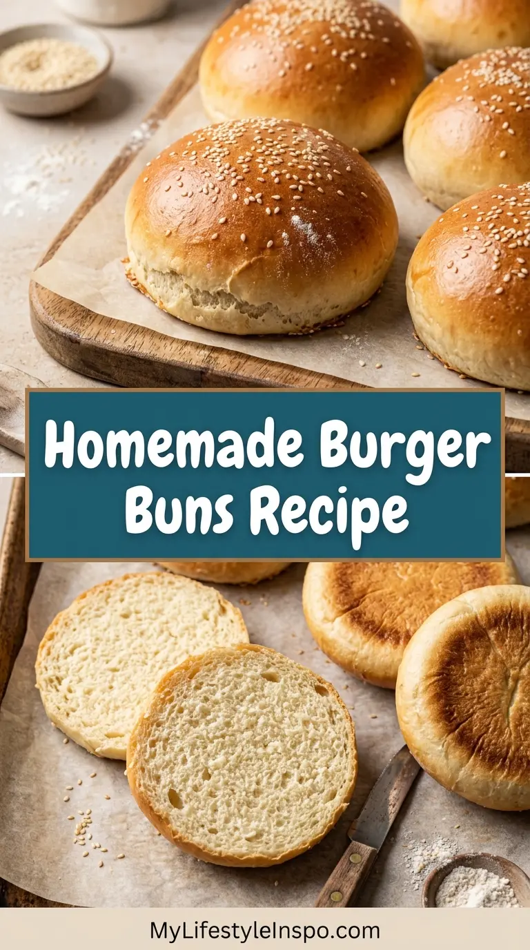 Homemade Burger Buns Recipe