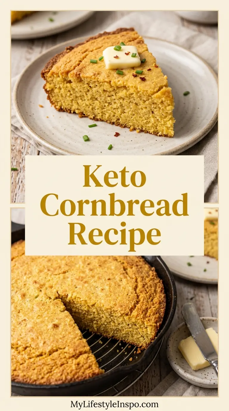 Keto Cornbread Recipe
