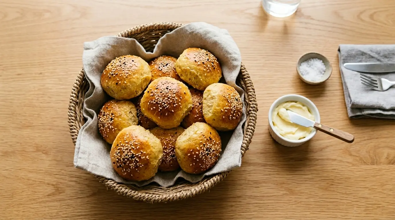 Keto Dinner Rolls Recipe