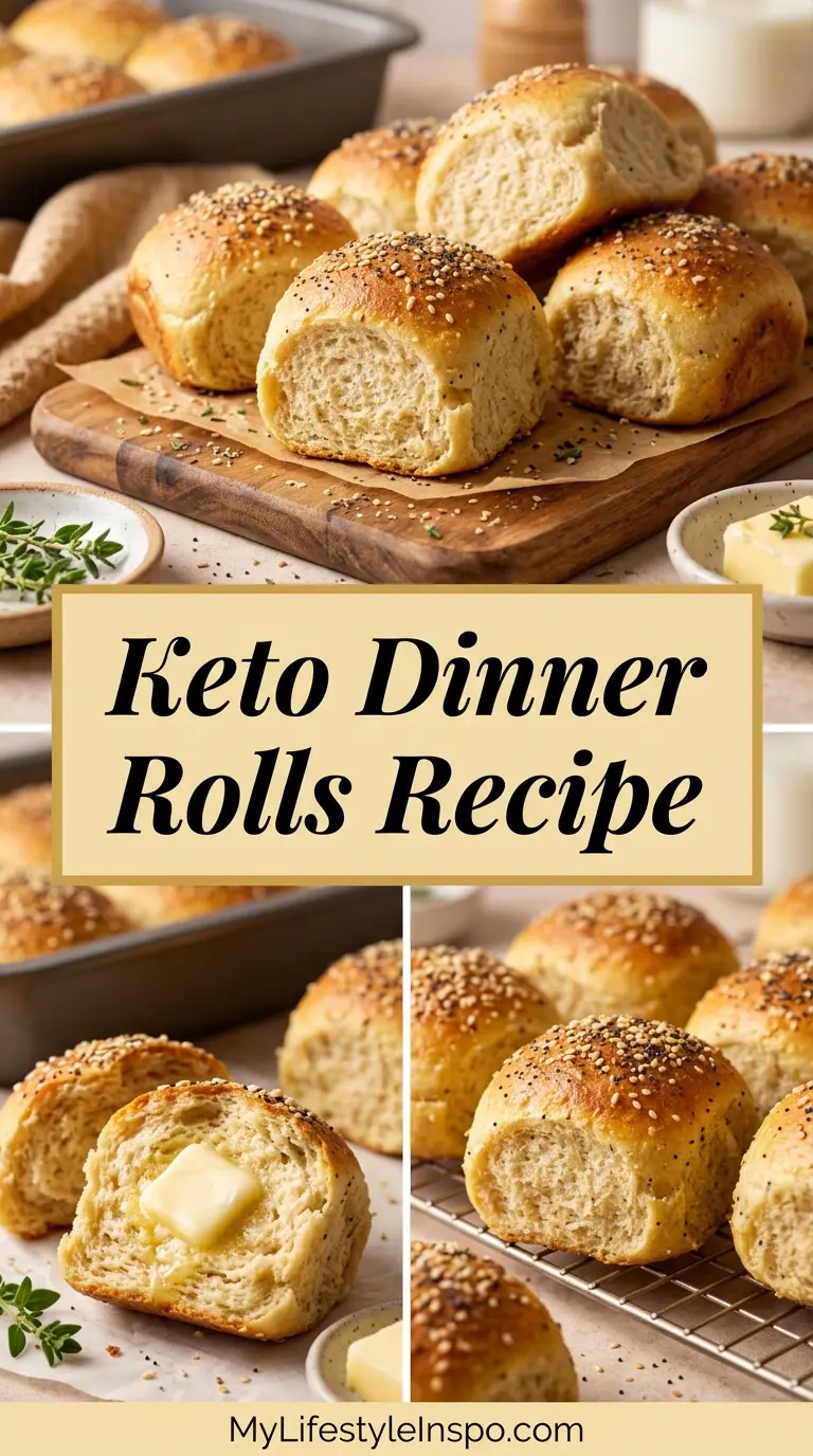 Keto Dinner Rolls Recipe