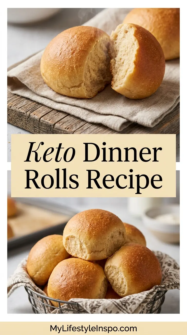 Keto Dinner Rolls Recipe