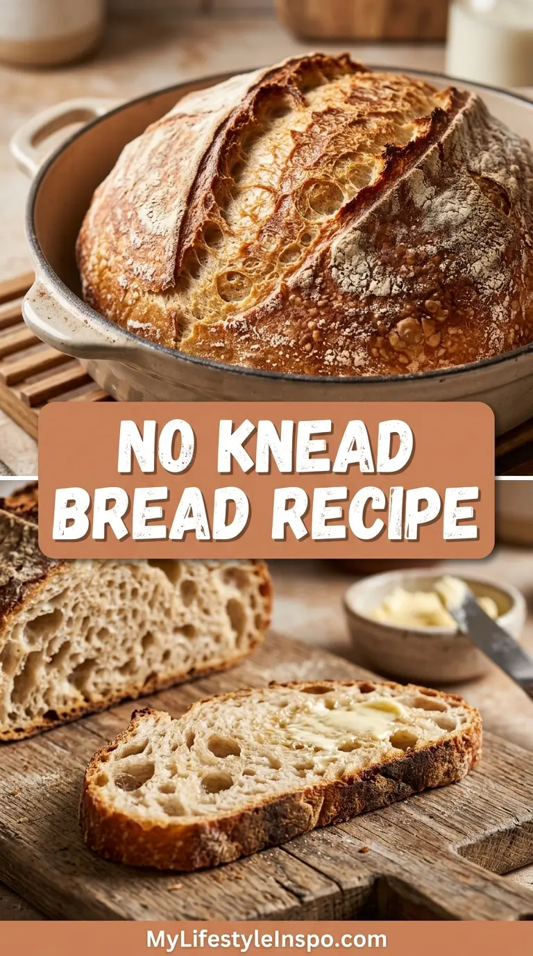 No Knead Bread Recipe