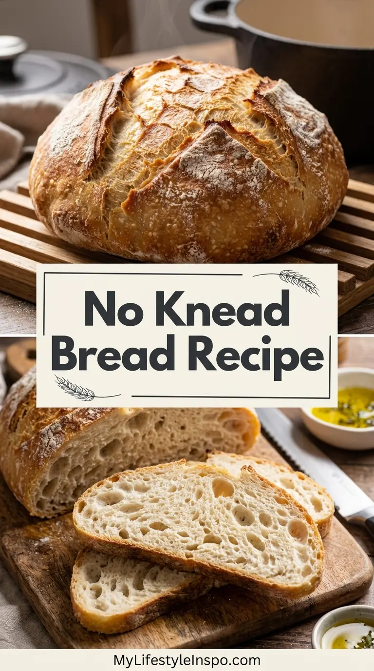 No Knead Bread Recipe