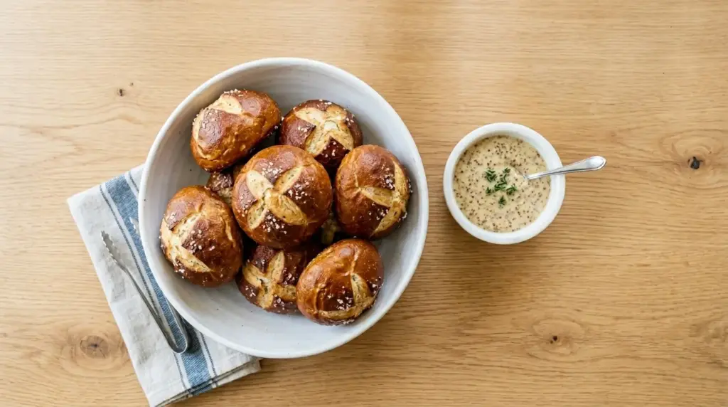 Pretzel Rolls Recipe
