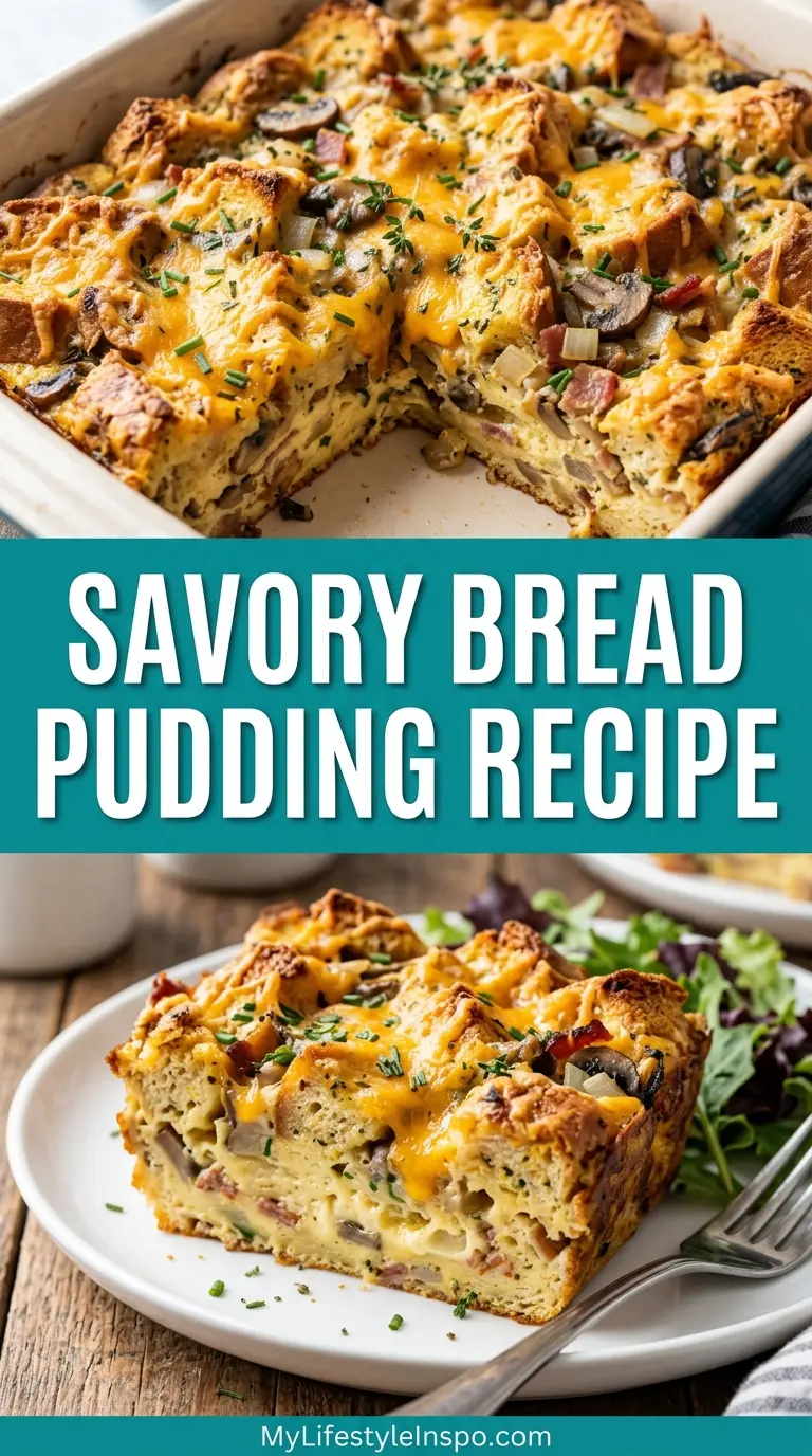 Savory Bread Pudding Recipe