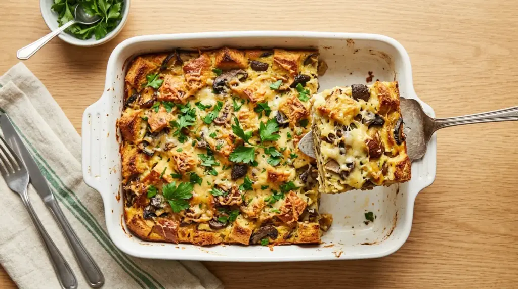 Savory Bread Pudding Recipe