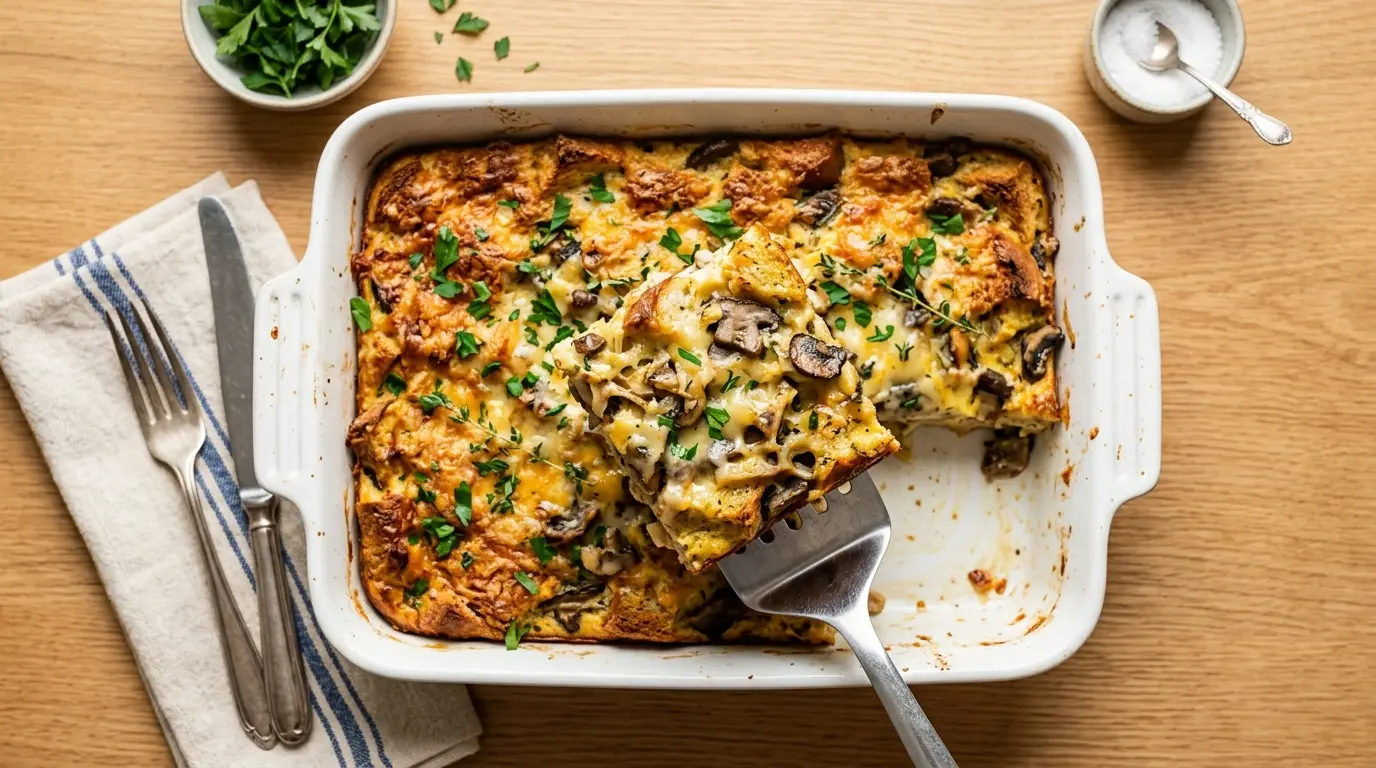 Savory Bread Pudding Recipe