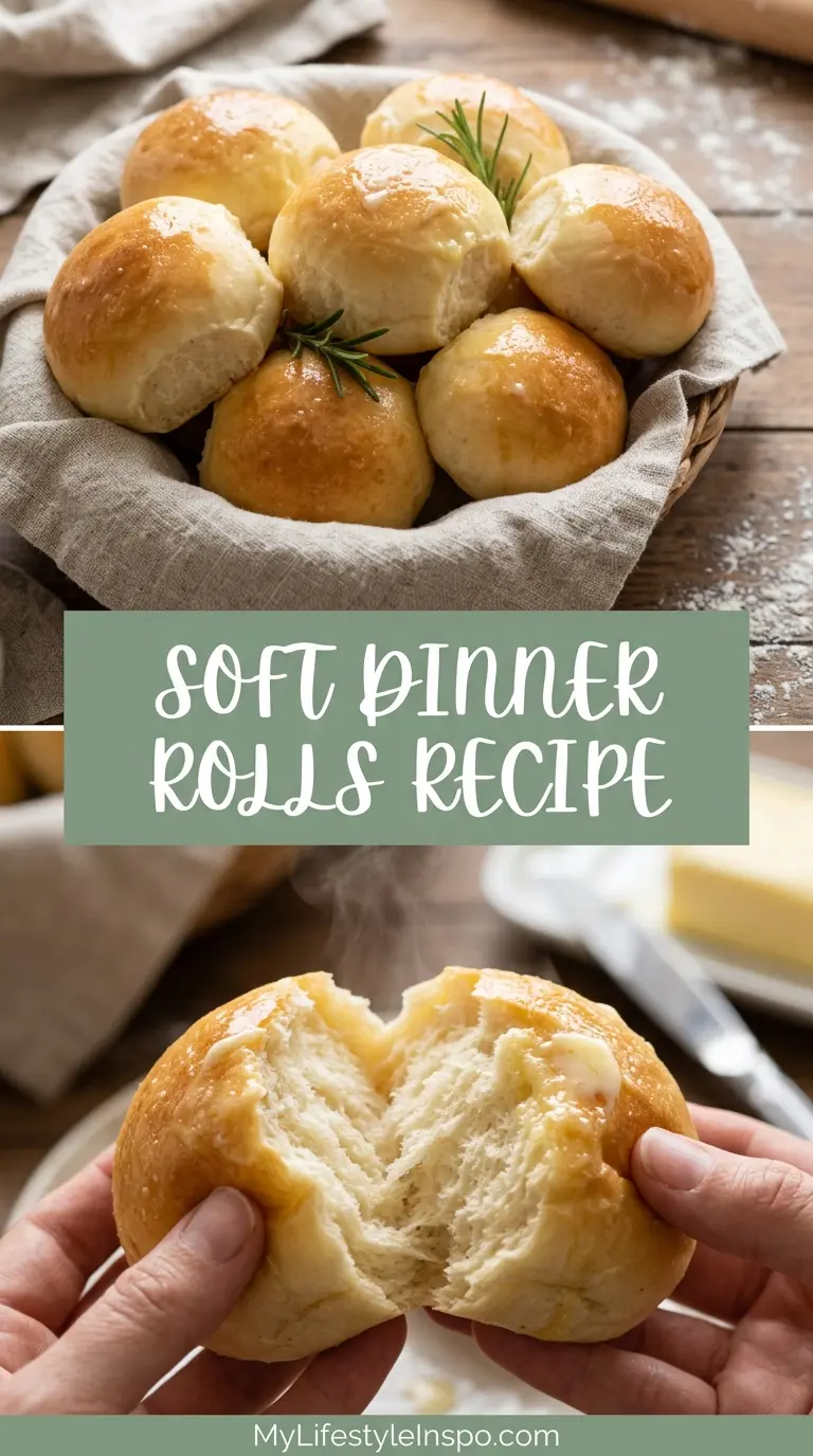Soft Dinner Rolls Recipe