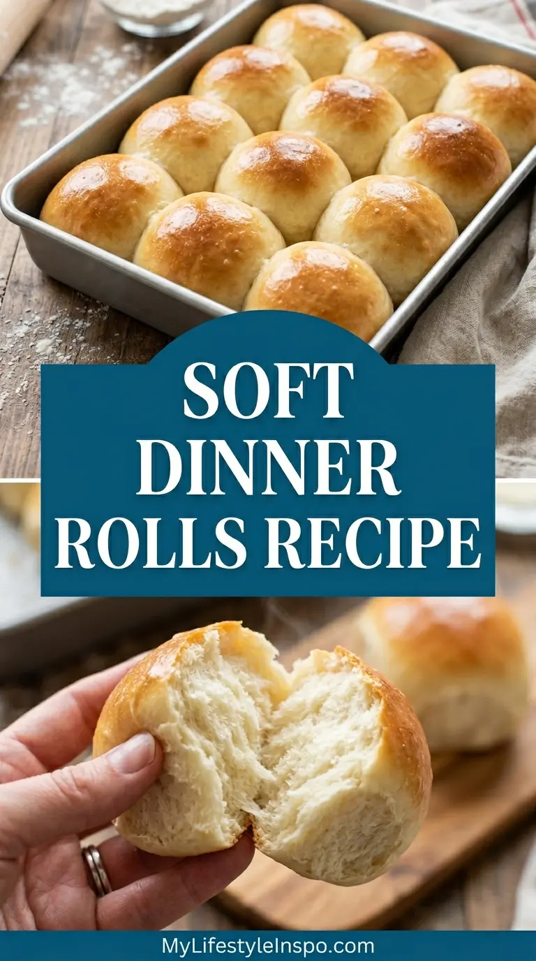 Soft Dinner Rolls Recipe