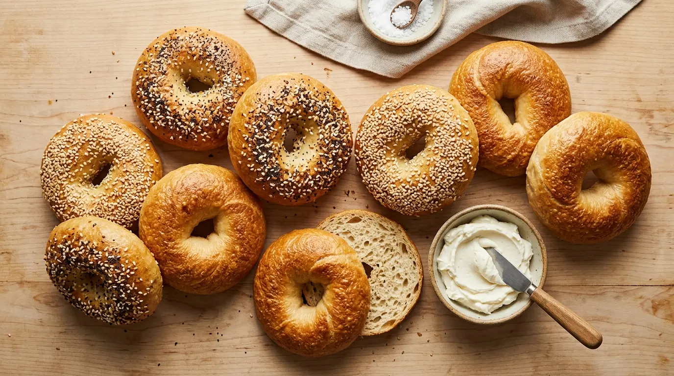 Sourdough Discard Bagels Recipe