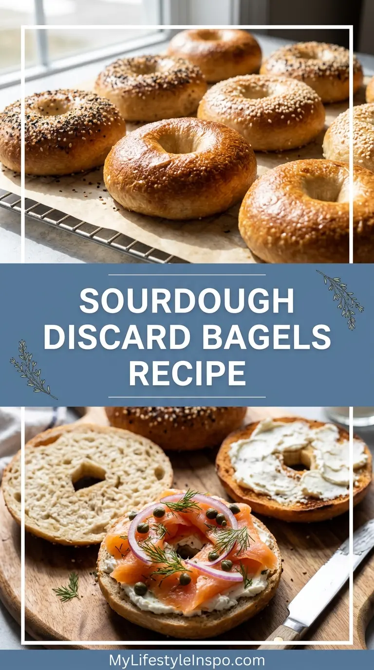 Sourdough Discard Bagels Recipe