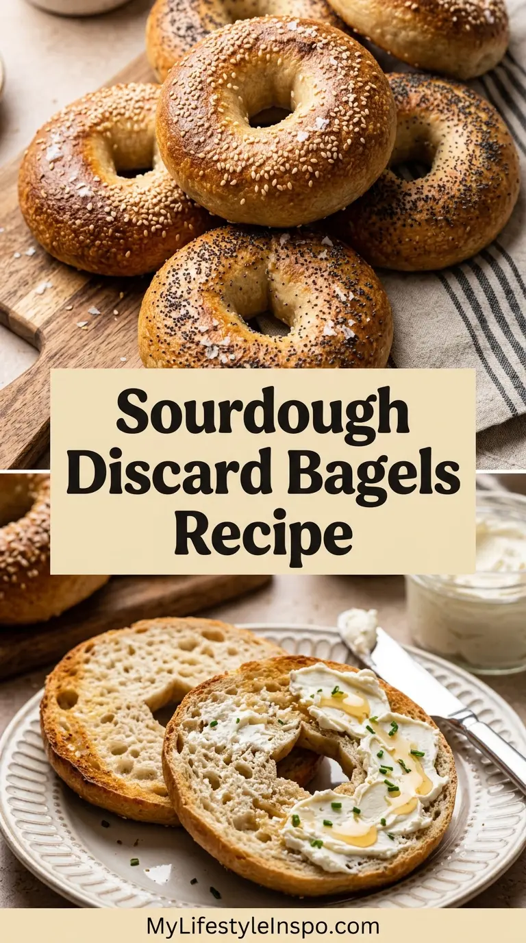 Sourdough Discard Bagels Recipe